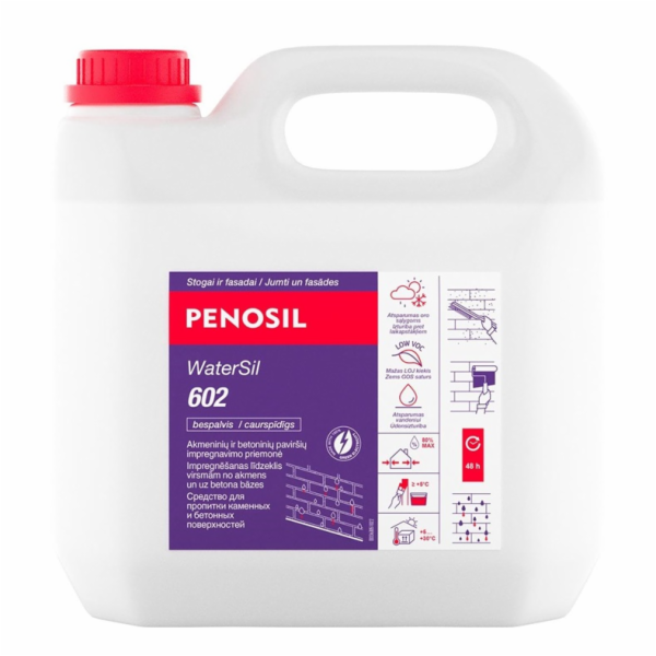 PENOSIL Impregnant na porézní povrchy, obr. PENOSIL Water...