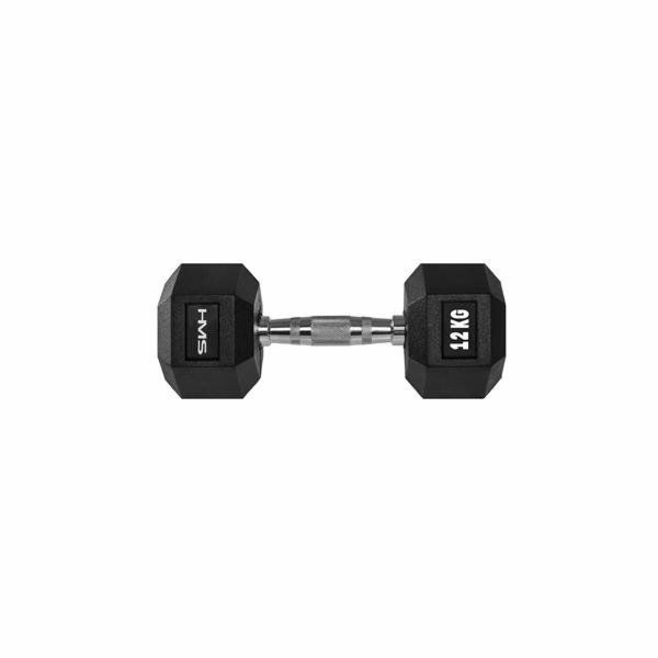Dumbbell 12 kg HMS HEX-PRO 12