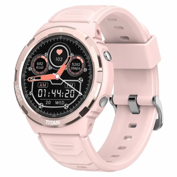 Maxcom Chytré hodinky FW100 Titan Valkiria Pink