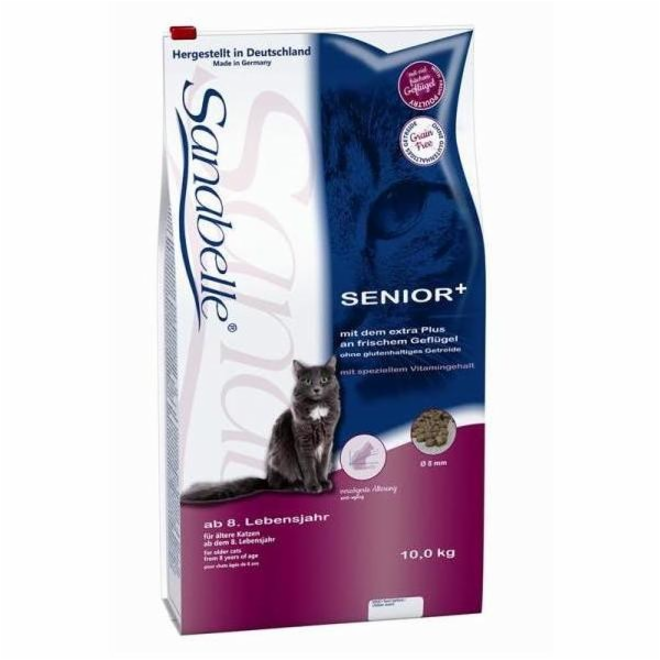 Sanabelle SENIOR suché krmivo pro kočky 10 kg Drůbež