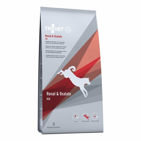 TROVET Renal & Oxalate RID - suché krmivo pro psy - 12,5kg