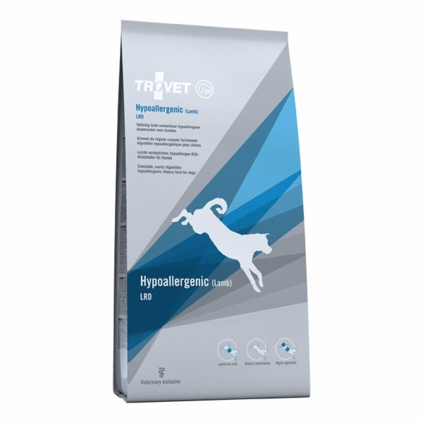 TROVET Hypoallergenic LRD Lamb - suché krmivo pro psy - 10kg