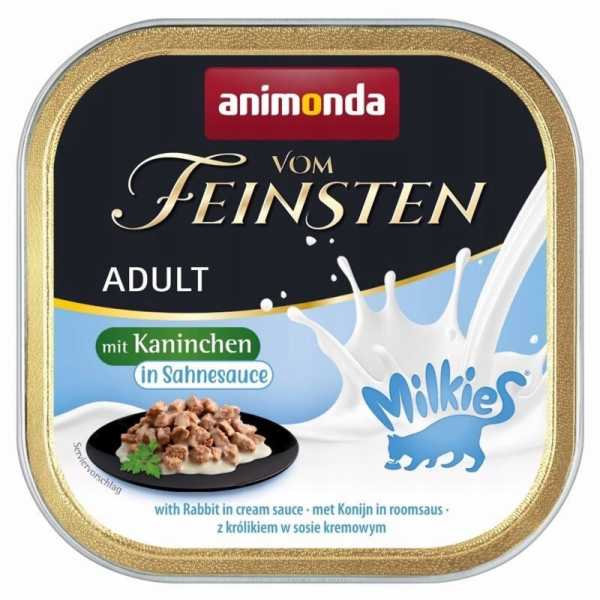 ANIMONDA Vom Feinsten Adult Rabbit in cream sauce - mokré...