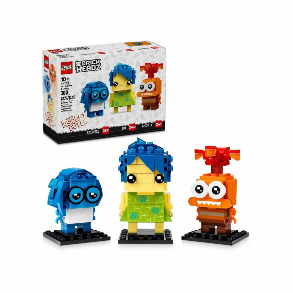 LEGO BRICKHEADZ 40749 Radost, Smutek a Nejistota