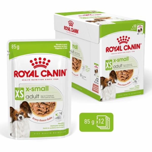 ROYAL CANIN Adult xs-small - vlhké krmivo pro psy - 12 x 85g