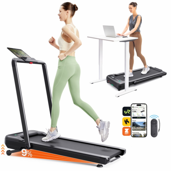 Urevo Treadmill STROL 2S PRO běhací pás 1080 x 420 mm 12 ...