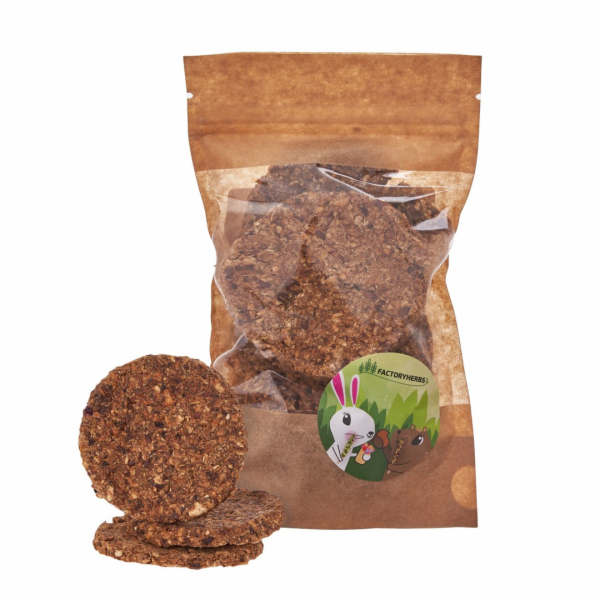 FACTORYHERBS Pastinákové sušenky s lněným semínkem - poch...