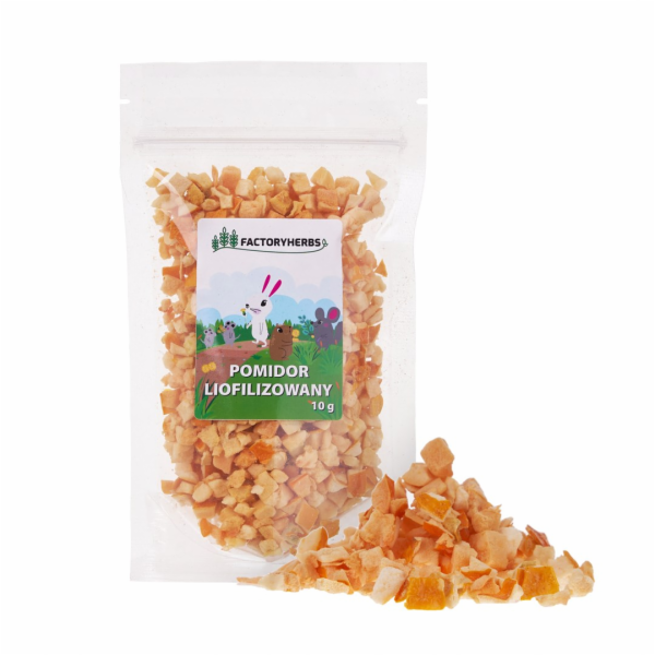 FACTORY HERBS Freeze-dried tomato - lahůdka pro hlodavce ...