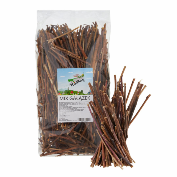 FACTORYHERBS HeroBunny MIX větviček - pochoutka pro hloda...