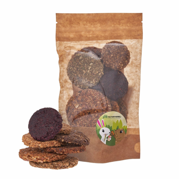 FACTORYHERBS MIX sušenek s lněným semínkem - pochoutka pr...