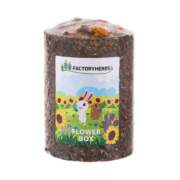 FACTORYHERBS Flower Box - pochoutka pro hlodavce a králík...