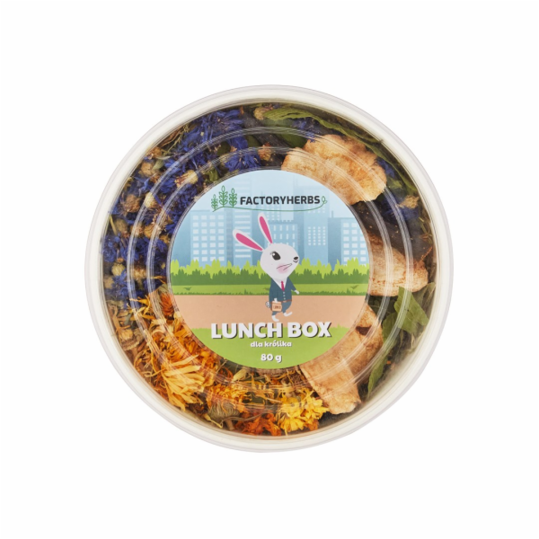 FACTORYHERBS Lunch Box pro králíka - pochoutka pro hlodav...