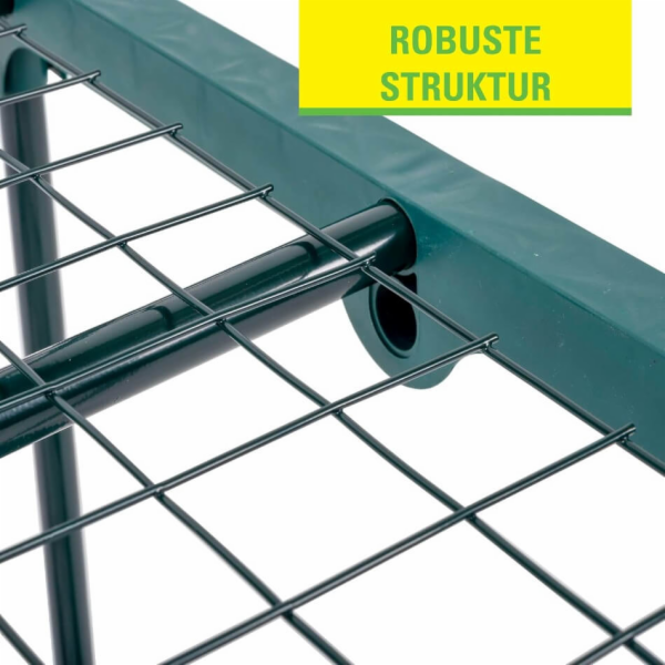 Zahradní foliovník se vstupem 6 polic 195x73x143 mm ED-21...