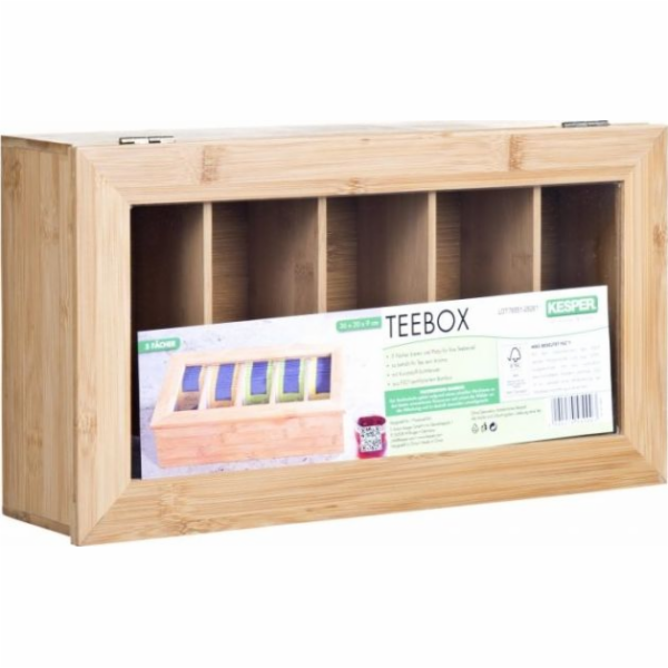 Tavola swiss Kesper Bambus 5 komor