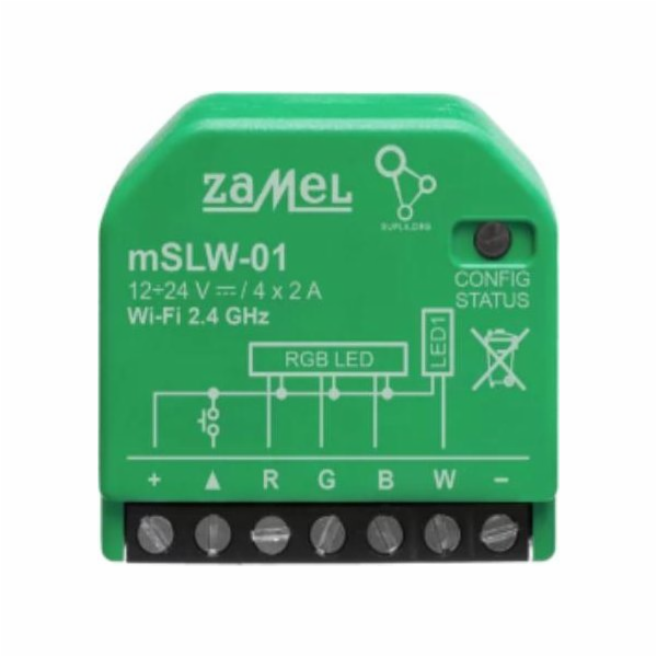 Zamel Supla - RGB Wi-Fi LED ovladač osvětlení mSLW-01