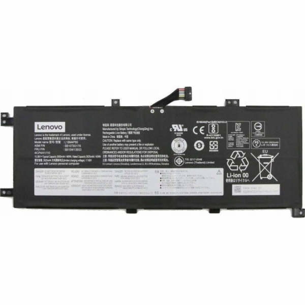 Baterie Lenovo Interní, 4c, 46Wh, LiIon, SMP