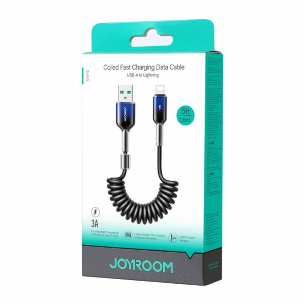 Kabel USB-A Lightning Joyroom S-A43 1,5 m černý
