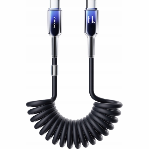 Kabel USB-C - USB-C Joyroom S-A43 60W 1,5 m černý