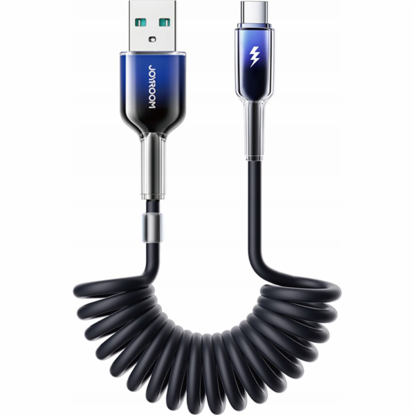 Joyroom S-A51 60W kabel USB-A USB-C 1,5 m černý