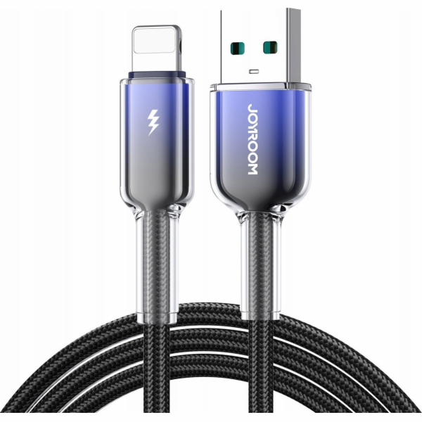Kabel USB-A Lightning Joyroom S-A42 3A 1,2m černý