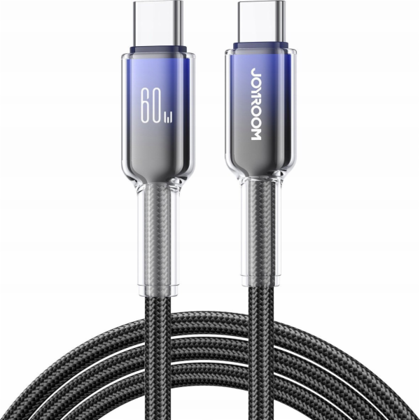 Joyroom S-A42 60W kabel USB-C 1,2 m černý