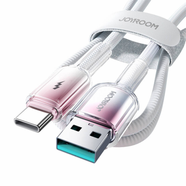 Joyroom S-A42 3A USB-A USB-C kabel 1,2 m bílý