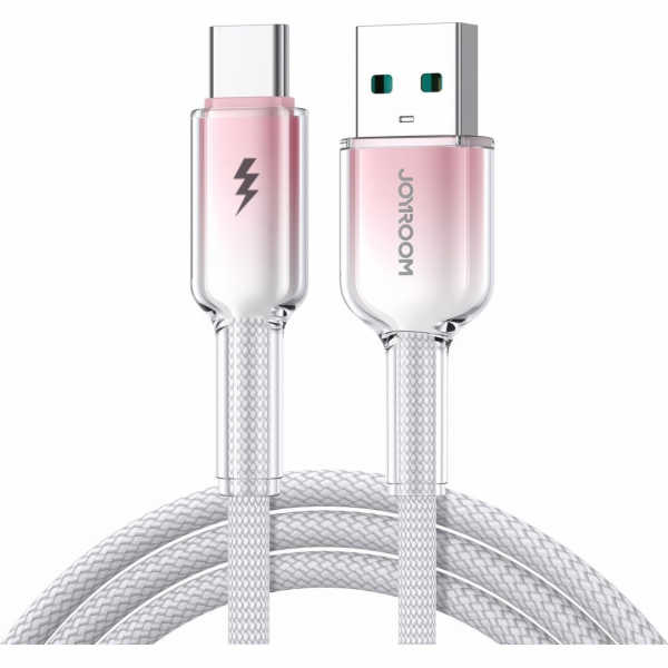 Joyroom S-A42 3A USB-A USB-C kabel 1,2 m bílý