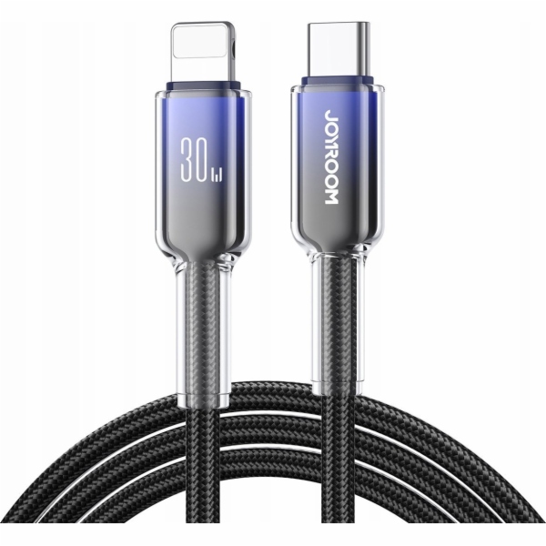 Kabel USB-C Lightning Joyroom S-A42 30W 1,2m černý