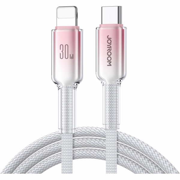 Kabel USB-C Lightning Joyroom S-A42 30W 1,2m bílý