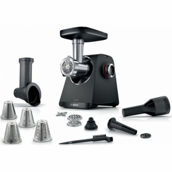Bosch MFWS440B mlýnek na maso 1900 W Černá, Stříbrná