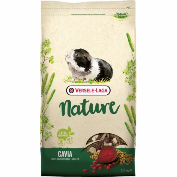 VERSELE LAGA Nature Cavia - Krmivo pro morčata - 2,3 kg