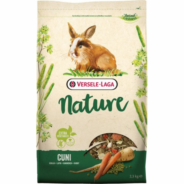 VERSELE LAGA Nature Cuni - Krmivo pro králíky - 2,3 kg