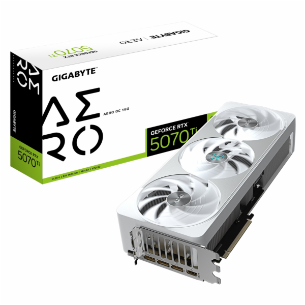 GIGABYTE VGA NVIDIA GeForce RTX 5070 Ti AERO OC 16G, 16G ...