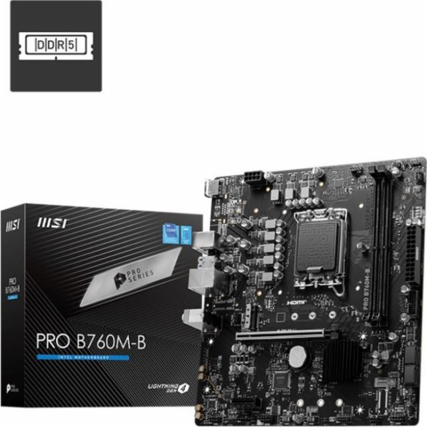 Základní deska MSI PRO B760M-B DDR4