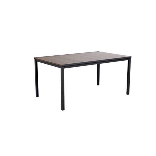 Zahradní stůl Keter Porto 160 walnut black steel