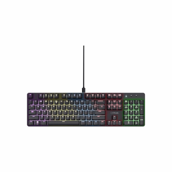 Trust GXT 871 Zora QWERTY US English - USB herní klávesni...