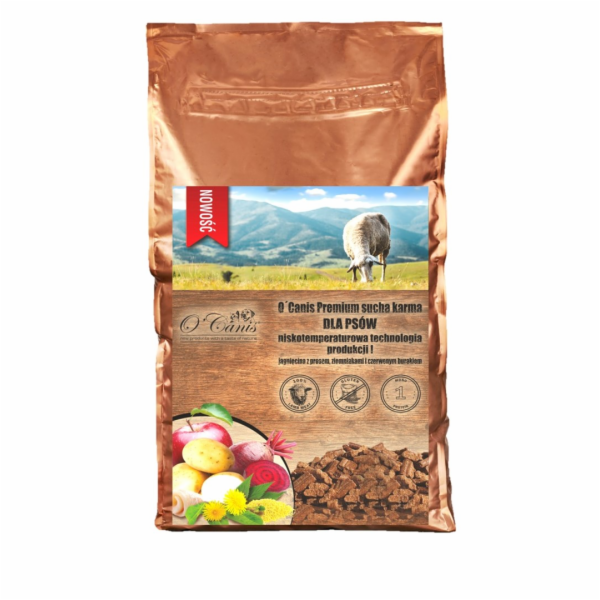 O CANIS Lamb with millet, potatoes, and red beet - suché ...