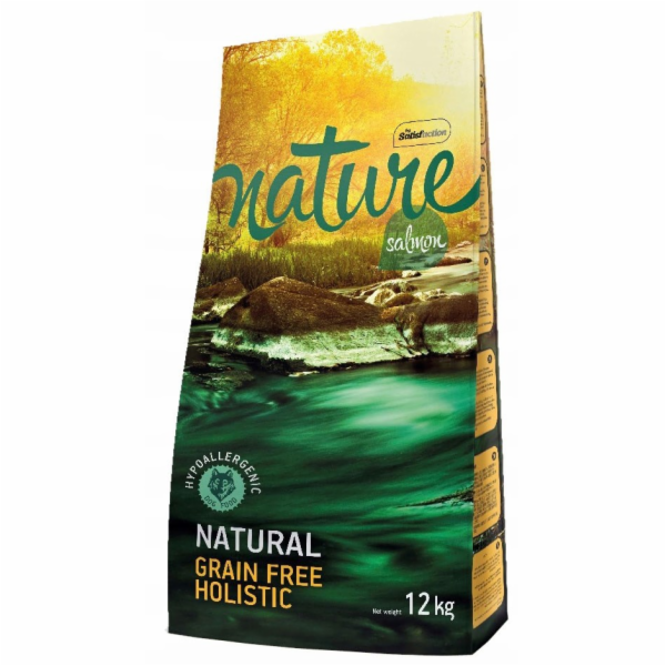 NATURE Grain Free Holistic Losos - suché krmivo pro psy -...