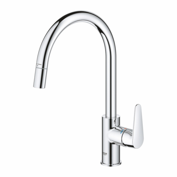 GROHE baucurve 30547000 Jednopáková dřezová baterie Chrome