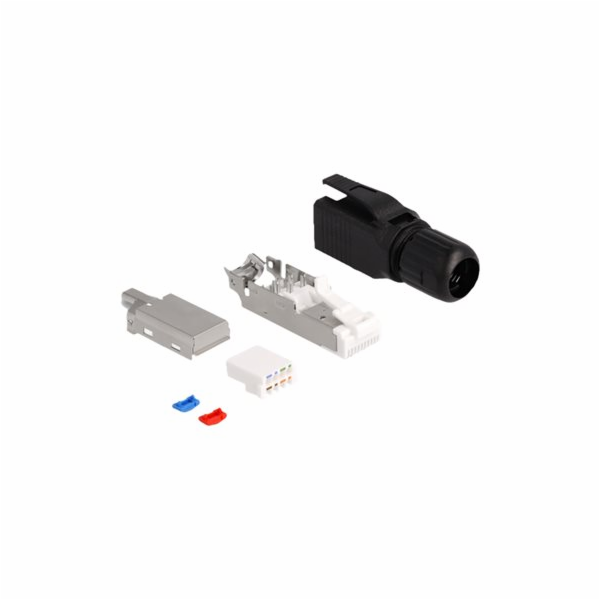 Delock&nbsp;-&nbsp;Síťový&nbsp;konektor&nbsp;-&nbsp;RJ-45&nbsp;(M)&nbsp;-&nbsp;CAT&nbsp;6a