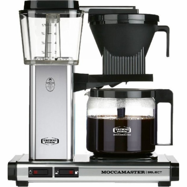 Překapávací kávovar Moccamaster KBG 741 Select Silver