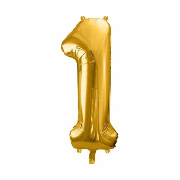 Balloon Patry Deco Fly Balloon číslo 1, 86 cm, Universal ...