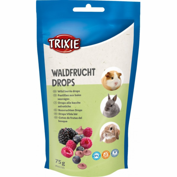 Trixie Drops pro hlodavce lesních plodů, 75g