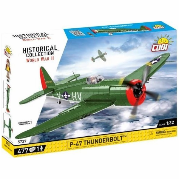 COBI P-47 Thunderbolt, stavebnice