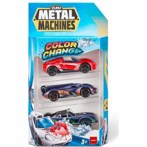 ZURU Metal Machines - Color Shifters 3-Pack, Toy Vehicle