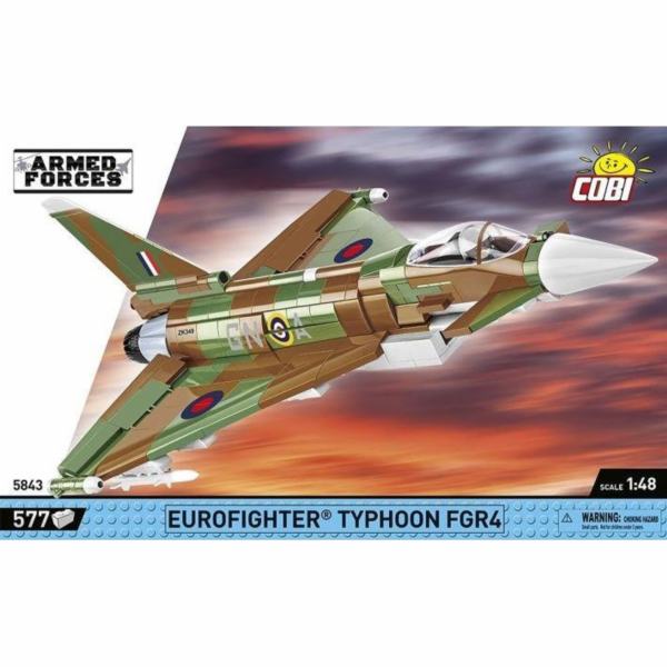 COBI Eurofighter Typhoon FGR4 GiNA, stavebnice