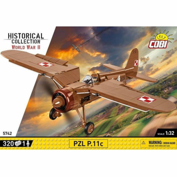 COBI PZL P.11c, stavebnice