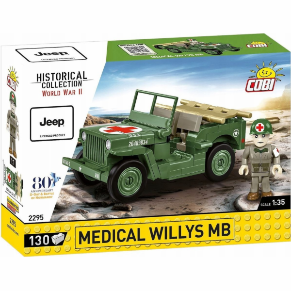 COBI Medical Willys MB, stavebnice