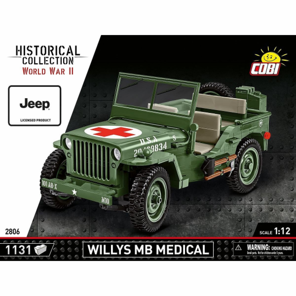 COBI Willys MB Medical, stavebnice