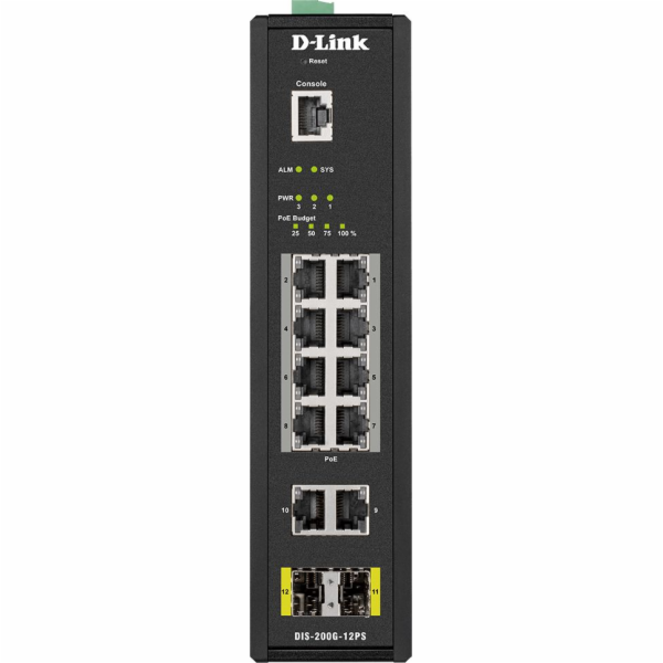 D-Link DIS-200G-12PS 12PS, Přepínač
